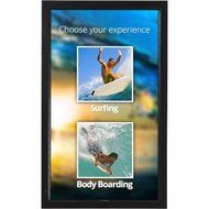 SunBrite TV 47" Pro Series Portrait Mode Outdoor Digital Signage in Black - DS-4717P-BL
