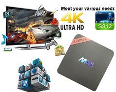 Leelbox M9S 2GB RAM 16GB ROM Amlogic S812 Quad Core AP6330 Wifi Module Support 802.11n KODI Android TV Box N2