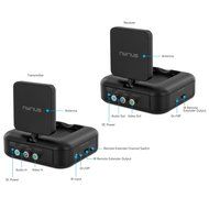 Nyrius 5.8GHz 4 Channel Wireless Video &amp; Audio Sender Transmitter &amp; Receiver with IR Remote Extender for Streaming... N3