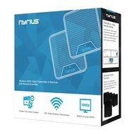 Nyrius Wireless HDMI Video Transmitter &amp; Receiver System w/ IR Remote Extender for Streaming HD 1080p 3D Video... N5