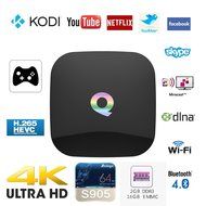Guleek Qbox Amlogic S905 Quad Core Smart Android TV BOX 4K KODI XBMC Sports Movies Streaming Player Bluetooth...