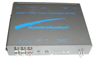 Audiobahn AVT3QEU, multi-signal TV tuner with remote control