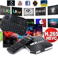 Mansy Genuine KODI(XBMC) MX Pro Quad Core Fully Loaded Smart Android TV Box 1080p Hdmi 4k Free Live Sports Movies N2