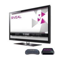 Rveal Streaming Media Player &amp; Android Smart TV Box with Upgraded Rveal Mini Touchpad Remote &amp; Keyboard N2