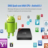 2016 Latest Amlogic S905X Quad Core NEXBOX A95X TV Box Android 6.0 XBMC Kodi 16.0 Fully Loaded Streaming Media... N2