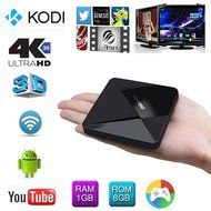 Edal [New Series]DOLAMEE D5 Android TV Box RK3229 Quad-core CPU with 1G DDR3 RAM/8G ROM Kodi 16.1 Fully Loaded...