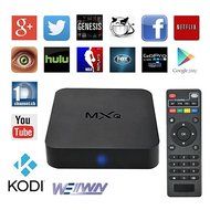 MXQ TV BOX Android 4.4 Amlogic S805 Quad Core 1G/8GB Kodi (15.2) Fully Loaded Wifi, 1080P, 4k Streaming Media...