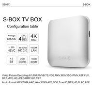 Smart TV BOX Topsion 4K Improved Version Mini PC Streaming Media Player S905 Quad Core MXG Pro 2GB RAM/16GB ROM... N16