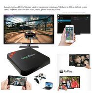 Leelbox Q3 2GB / 16GB, 5G / 2.4G Dual WiFi Bluetooth 4.0 Amlogic S812 Android TV Box with Android 5.1 and 1000M... N4