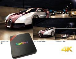 Leelbox Q3 2GB / 16GB, 5G / 2.4G Dual WiFi Bluetooth 4.0 Amlogic S812 Android TV Box with Android 5.1 and 1000M... N5