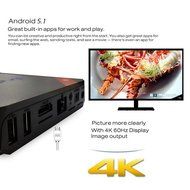 Leelbox Q3 2GB / 16GB, 5G / 2.4G Dual WiFi Bluetooth 4.0 Amlogic S812 Android TV Box with Android 5.1 and 1000M... N6