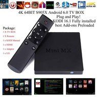 Kukele Fully Unlocked Loaded Quad Core Android 6.0 Internet Streaming Player KODI 17 OTT TV BOX [2G+16G/OTA Updater...