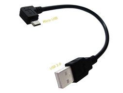 ChargedByTV USB 6" power cable for Streaming Media Devices like Chromecast and Roku N8