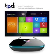 Easytone Q-Box Android 5.1 Smart Google TV BOX Kodi 16.0 Fully Loaded 2GB/16GB/4K Amlogic S905 Rooted Unlocked... N17