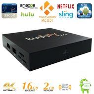 KudoTV TAG Android 6.0 Fully Loaded Kodi / XBMC TV BOX - Unlocked Watch Anything - S905X 2G/16G/4K OTA Updater