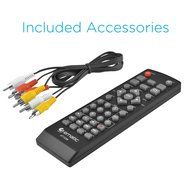 Digital Converter, Ematic Digital TV Converter Box with Recording, Playback, &amp; Parental Controls [ AT103B ] N2