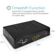 Digital Converter, Ematic Digital TV Converter Box with Recording, Playback, &amp; Parental Controls [ AT103B ] N4