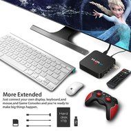 QacQoc MXR Pro 4K Android 5.1 [2G/8G] RK3229 Quad-core Kodi 16.0 2.4G WIFI 10/100M LAN 5-Core GPU Miracast 4K/... N5