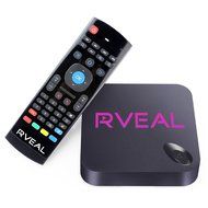 Rveal Streaming Media Player &amp; Android Smart TV Box with Upgraded Rveal Air Mouse Remote &amp; Keyboard