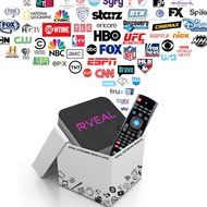 Rveal Streaming Media Player &amp; Android Smart TV Box with Upgraded Rveal Air Mouse Remote &amp; Keyboard N2