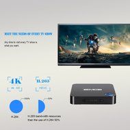 SUPVIN 2GB/16GB EM95X Android 6.0 TV box 4K Amlogic S905X Quad Core ARM Cortex A53 @2GHz KODI 16.1 Fully loaded... N9