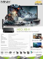 MINIX 2016 Latest NEO U1 Android 64-Bit Super HD 4K TV Box Streaming Media Players with I8 Wireless Mouse Remote... N12
