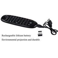ProChosen C120 2.4 G Mini Wireless Fly Air Mouse with Qwerty Keyboard Gyroscope Remote Control for Kodi Android... N3