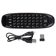 ProChosen C120 2.4 G Mini Wireless Fly Air Mouse with Qwerty Keyboard Gyroscope Remote Control for Kodi Android... N9