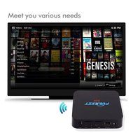 Puersit Q2 Pro Android 5.1 Wifi TV Box with 16.0 Quad Core 1GB/8GB and 4K Smart Media Player N2