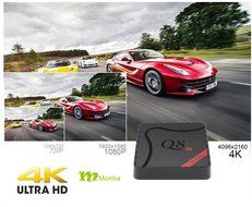Monba M8S Plus Set Top TV Box Android with Fully Loaded Kodi 16.0 XBMC Amlogic S812 Quad Core 2GB/16GB and Dual... N12