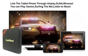 Leelbox Q3 S812 Octo Core GPU Android 5.1 2B RAM/16GB Emmc ROM 2.4G / 5G Dual WiFi Android TV Box with Pre Installed... N3