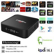 Henscoqi T95M Android TV Box Amlogic S905X KODI Pre-installed Quad Core CPU 4K HD 6.0 Marshmallow WiFi 3G 1080P... N9