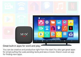 Kekilo M9X M1 Pro Kodi 16.1 Pre-installed Android 6.0 Marshmallow Amlogic S905X Quad Core TV Box 1GB 8GB 4K HD... N4
