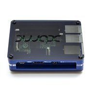Raspberry Pi 3 Based - Extreme Xbmc Kodi Media Center - Blue Case - Bundle with Wireless Keyboard/Touchpad N3