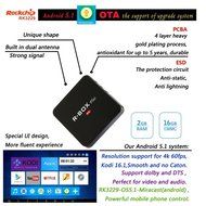 Smart Box R-Box Plus TV Box 2GB 16GB RK3229 Android 5.1 Kodi 16.1 Bluetooth 4.0 TV Box 4K Google Streaming Media... N4