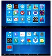 Smart Box R-Box Plus TV Box 2GB 16GB RK3229 Android 5.1 Kodi 16.1 Bluetooth 4.0 TV Box 4K Google Streaming Media... N7