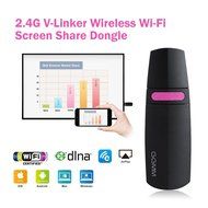 GGMM V-Linker 2.4G HDMI Streaming Media Player, Wireless Wi-Fi Display Dongle. Easily Mirror Videos/Photos/Docs...