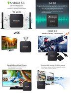 Easytone 4K Ultra HD Android 5.1 Lollipop Amlogic S905 OTT TV Box Quad-Core Google Netflix Streaming Media Player... N4