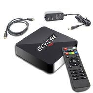 Easytone 4K Ultra HD Android 5.1 Lollipop Amlogic S905 OTT TV Box Quad-Core Google Netflix Streaming Media Player... N8