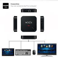 MXⅢ Android TV Box Amlogic S812 CPU Octa core GPU Android 4.4 1G / 8GB Fully Loaded Kodi Streaming Media Player N5