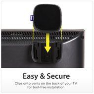 TotalMount Roku Mounting System (Compatible with Roku 3, Roku 2, Roku 1, and Roku LT) N2