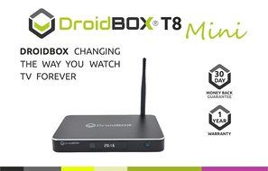 DroidBOX T8 Mini with IR DualBoot Android 5.1.1 and OpenELEC Kodi 16.2.1 TV BOX Quad Core CPU 16GB Rom 4K Ultra...