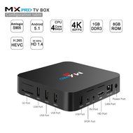 TICTID MX Pro Amlogic S905 Chipset Android 5.1 Lollipop OS Quad Core 1G/8G 4K Google Streaming Media Player TV... N2