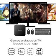 Fxexblin 4K Amlogic S905X Android 6.0 Android Marshmallow Smart TV Box Kodi 16.1 HDMI 1GB 8GB DLNA Streaming Media... N4