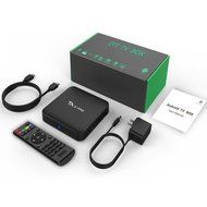 Fxexblin 4K Amlogic S905X Android 6.0 Android Marshmallow Smart TV Box Kodi 16.1 HDMI 1GB 8GB DLNA Streaming Media... N7