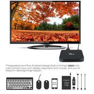 Fxexblin 4K Amlogic S905X Android 6.0 Android Marshmallow Smart TV Box Kodi 16.1 HDMI 1GB 8GB DLNA Streaming Media... N16