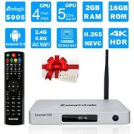 Zoomtak Android TV Box T8H Stunning 4K Streaming Media Player Superior Kodi 16.1 Software Fully Loaded And Unique...