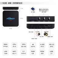 NEW Puersit Unlocked Android 5.1 Quad Core 4k WIFI Tv Box Q2 Pro Kodi16.0 Amlogic S905 Full Loaded 1080P Core-A53... N6