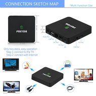 Preyda 4K Android TV Box, S905 Quad Core KODI/XBMC 16.0 Smart TV Box Sport Movie Streaming Player (Mini S905 TV... N2
