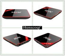 Henscoqi M9X M3 Pro Smart TV Box Amlogic S912 Octa Core ARM Cortex-A53 Android 6.0 RAM DDR3 3GB ROM Onboard eMMC... N2